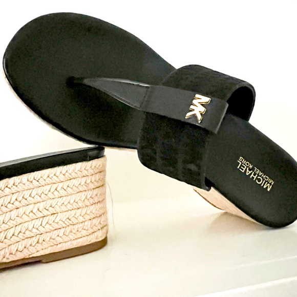 Micheal Kor’s Verity Wedge Platform Sandal - Picture 1 of 5